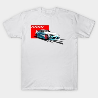 TOYO TA SUPRA LIBRTYWLK CUSTOM ILLUSTRATION T-Shirt